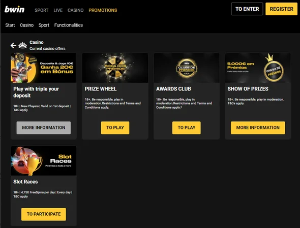 Bwin Casino Bonuses casino