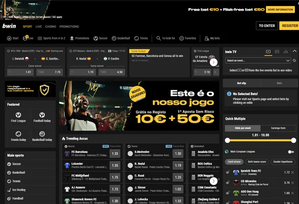 Bwin Casino Sport betting