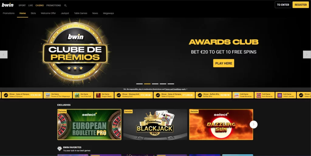 Bwin Casino app official